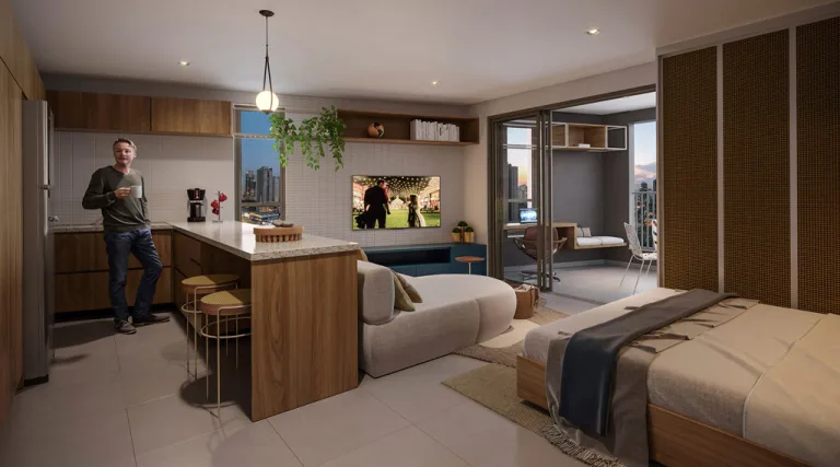 Studio 47 m²