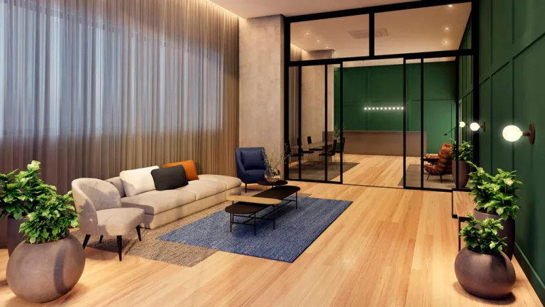 Residencial - Hall de entrada